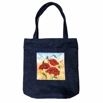 Сумка з маками - фото | Братство Добрих Сердець