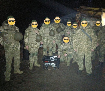 Допомога військовим: Генератор, медикаменти та тушкованка для частини A4594 - Фото 0