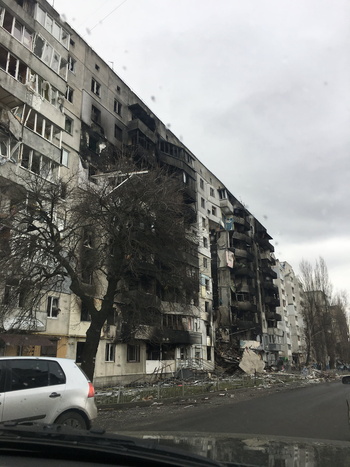 Поїздка з гуманітарною допомогою для мешканців Бородянки, Галинки - Фото 1