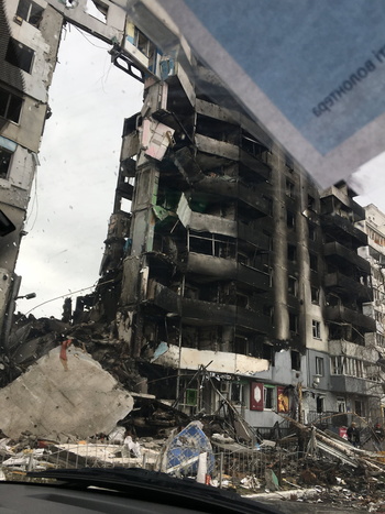 Поїздка з гуманітарною допомогою для мешканців Бородянки, Галинки - Фото 2