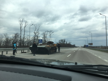 Поїздка з гуманітарною допомогою для мешканців Бородянки, Галинки - Фото 3