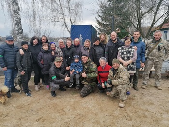 Поїздка з гуманітарною допомогою для мешканців сіл Іванківського, Макарівського та Бучанського районів - Фото 0