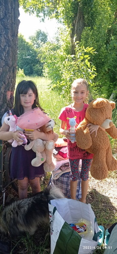 A trip with humanitarian aid for residents of the villages of Budy, Yagidne in the Chernihiv region. - Photo 1