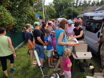 Поїздка з гуманітарною допомогою для мешканців сіл Буди, Ягідне та Красне у Чернігівській області - Фото 7