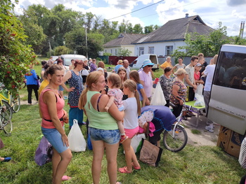 Поїздка з гуманітарною допомогою для мешканців сіл Буди, Ягідне та Красне у Чернігівській області - Фото 10