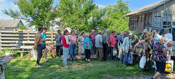Поїздка з гуманітарною допомогою для мешканців сіл Буди, Ягідне та Красне у Чернігівській області - Фото 21