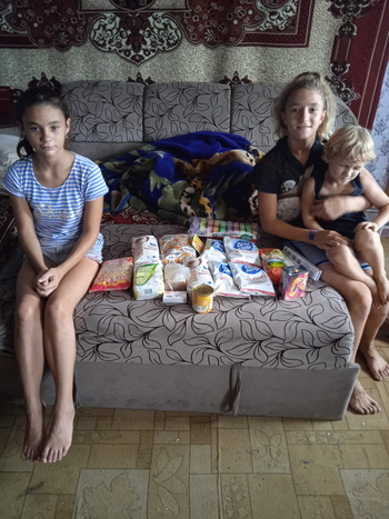 Гуманітарна допомога для переселенців з Херсонщини - Фото 1