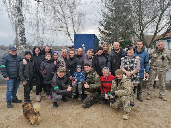 A trip with humanitarian aid for residents of the villages of Ivankivskyi, Makarivskyi and Buchanskyi districts - photo